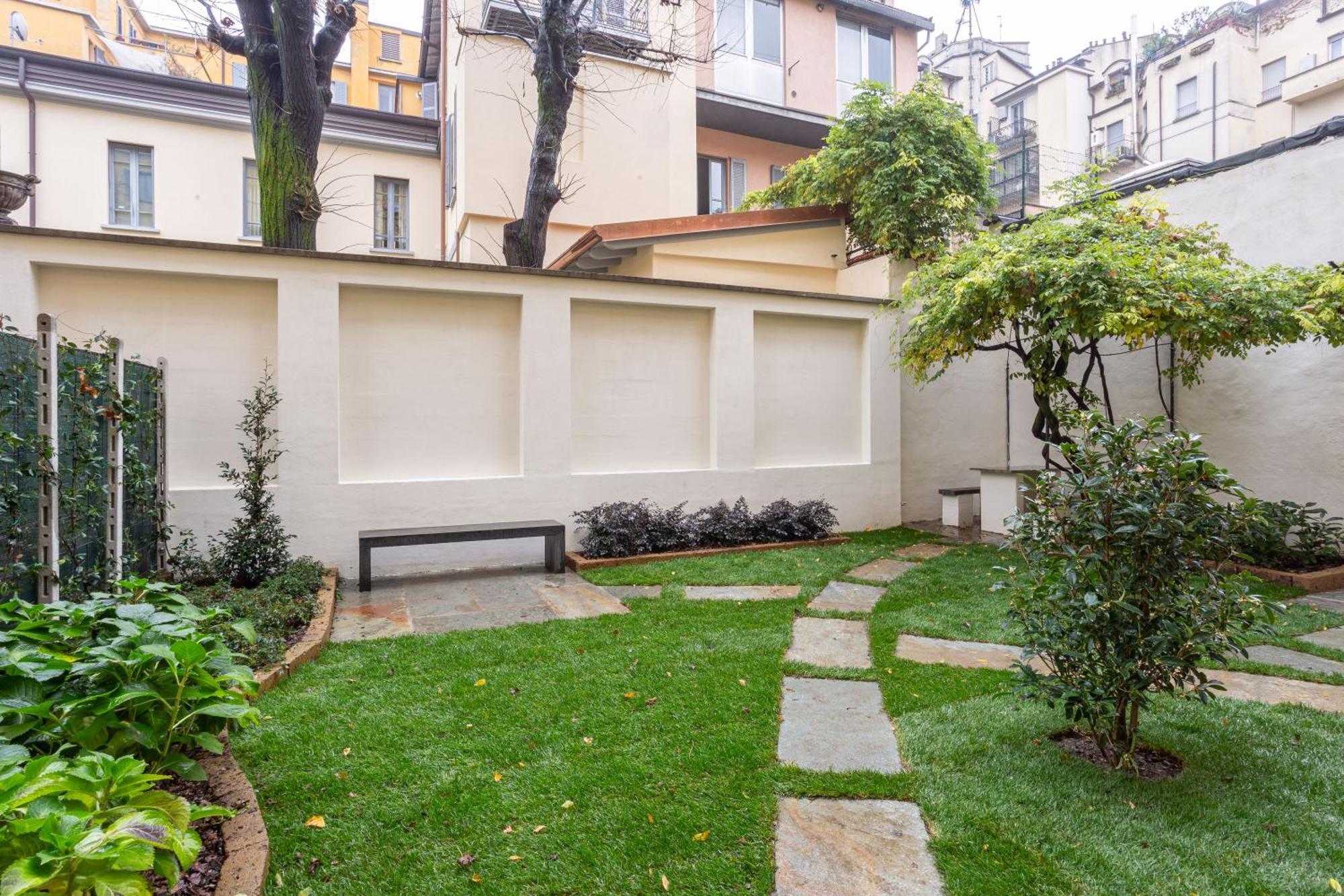 Sant Ambroeus Garden Apartment Milán Exterior foto